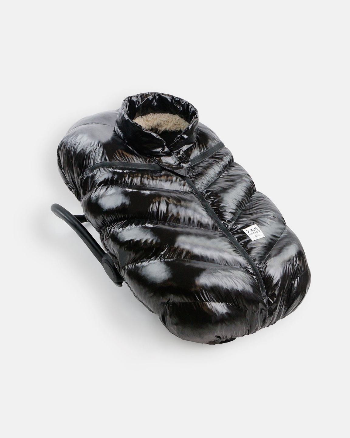 7 A.M. ENFANT Black Cocoon Car Seat Cover - photo 4