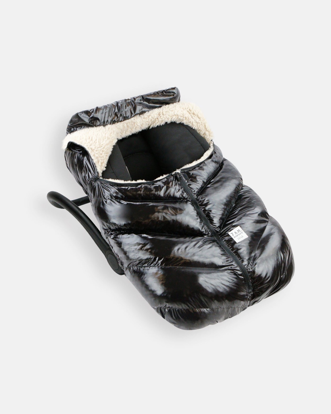 7 A.M. ENFANT Black Cocoon Car Seat Cover - photo 5