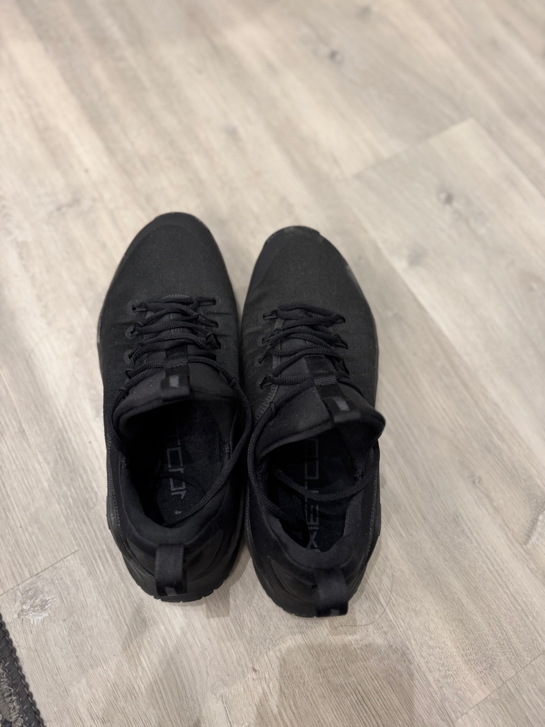 All Black Training Shoes