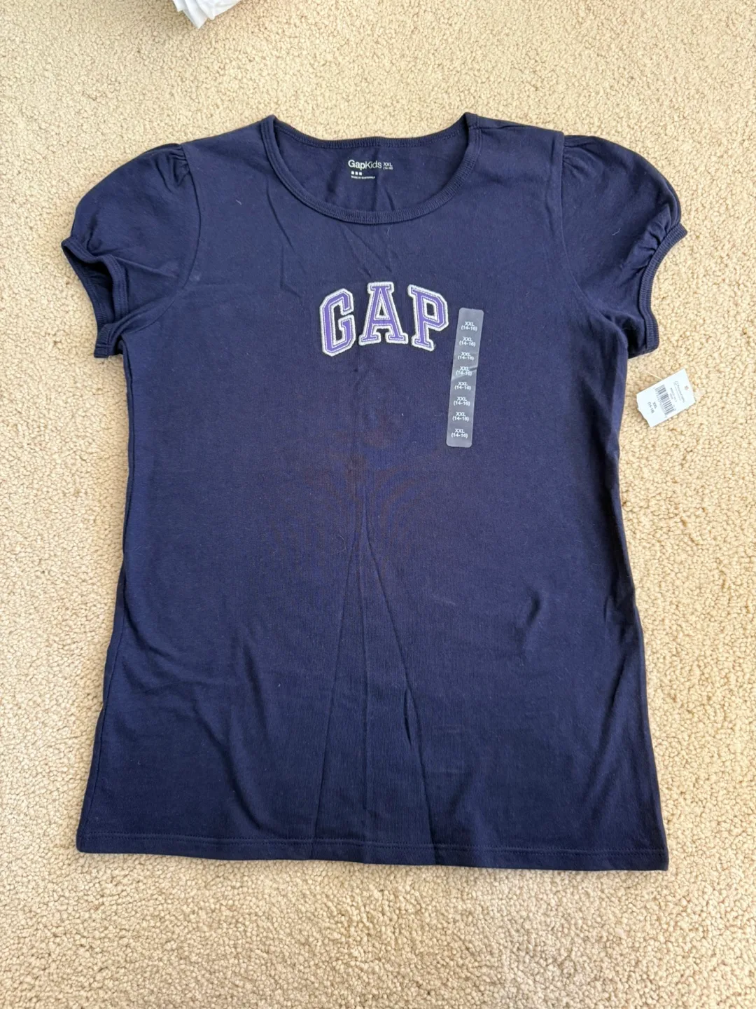GapKids Navy Blue T-Shirt size 14 (new)