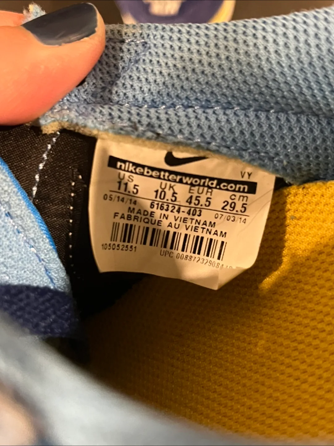 Nike Air Running Shoes 11.5 image indicator(6)