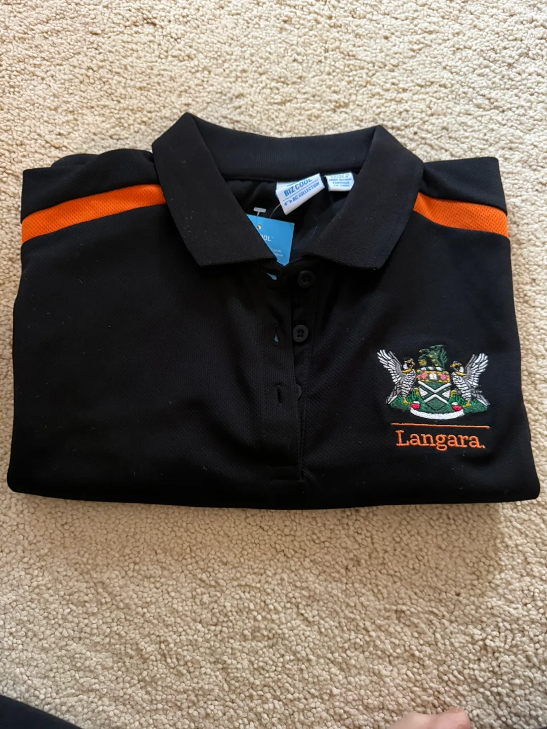 New with Tags Langara Polo Shirt (small) image indicator(2)