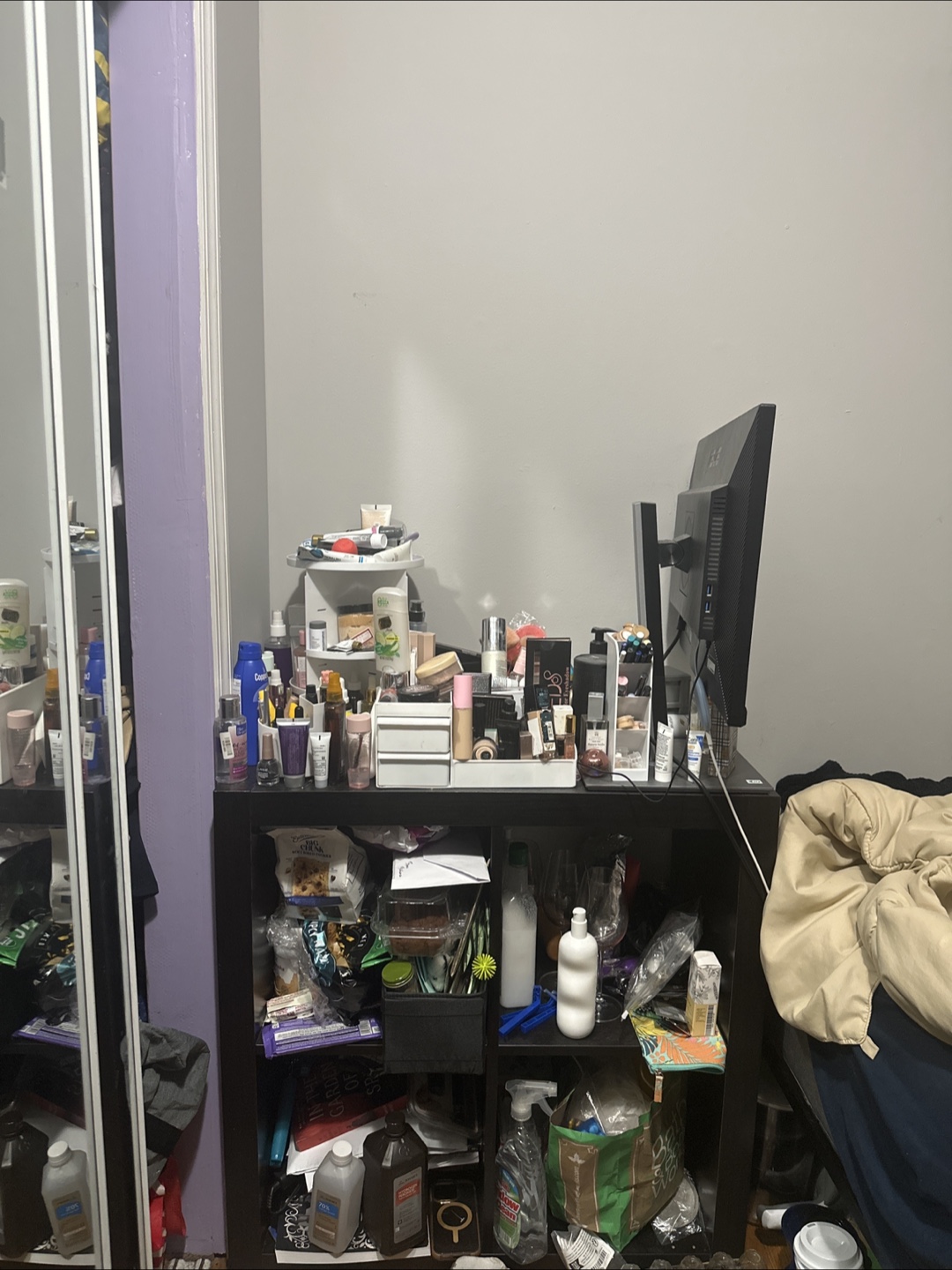 Black Storage Unit
