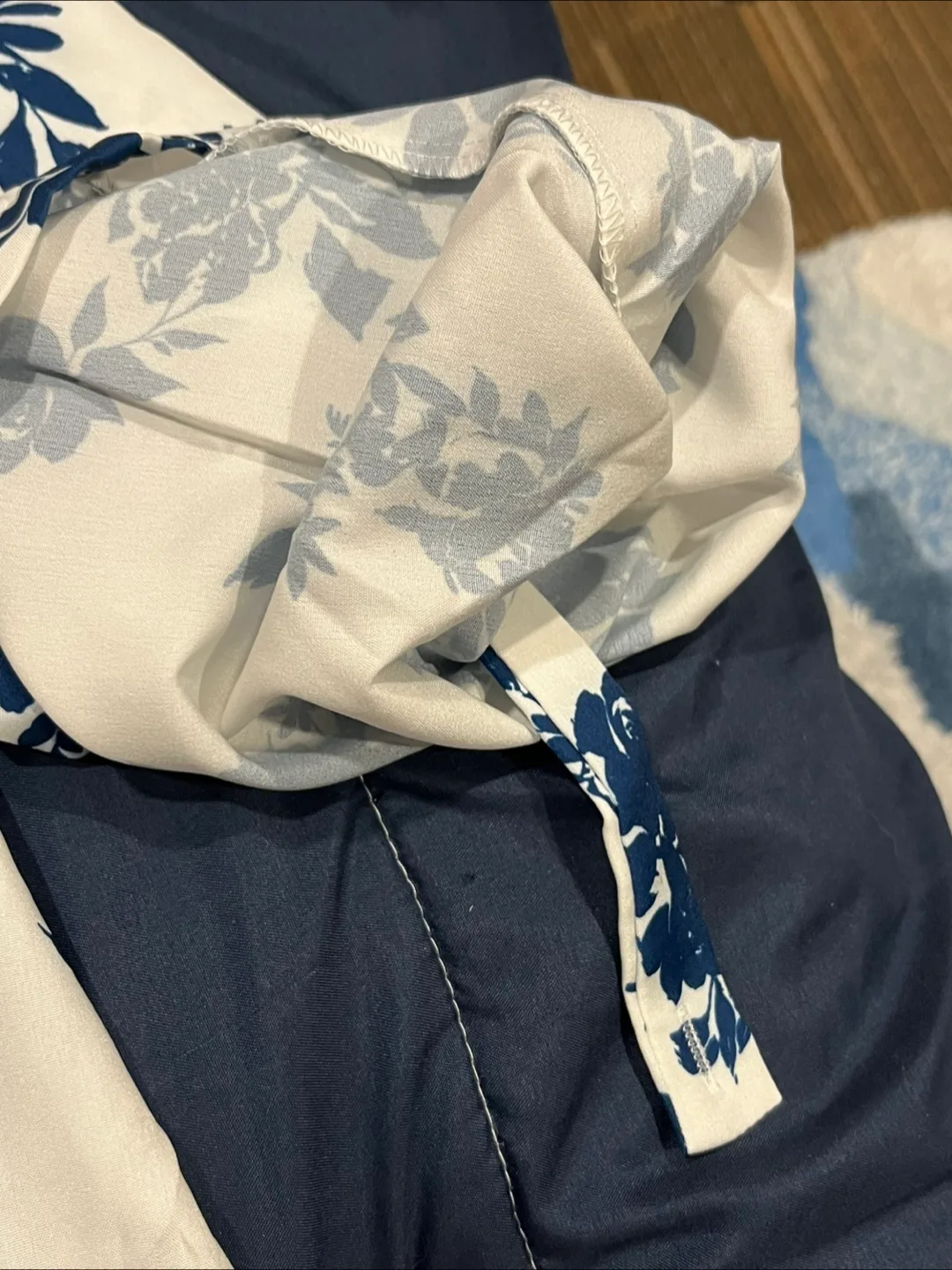 Floral Button-Up Shirt, SHEIN, $15, XL image indicator(3)