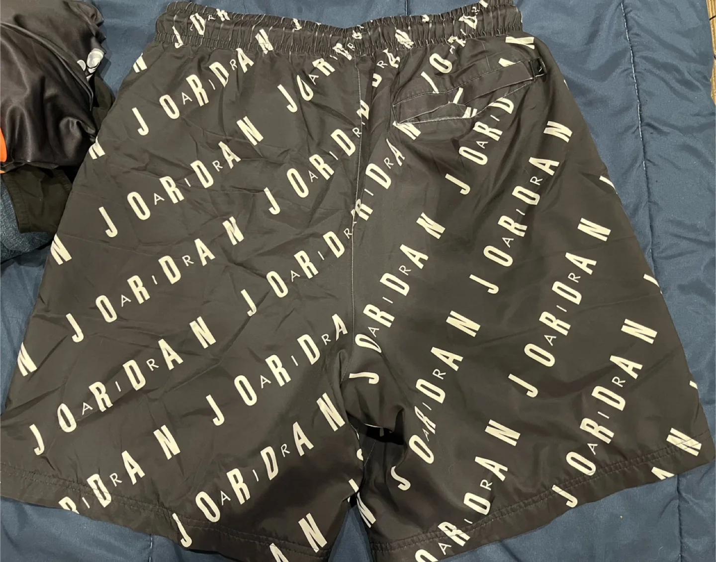 Jordan Black Printed Shorts image indicator(2)