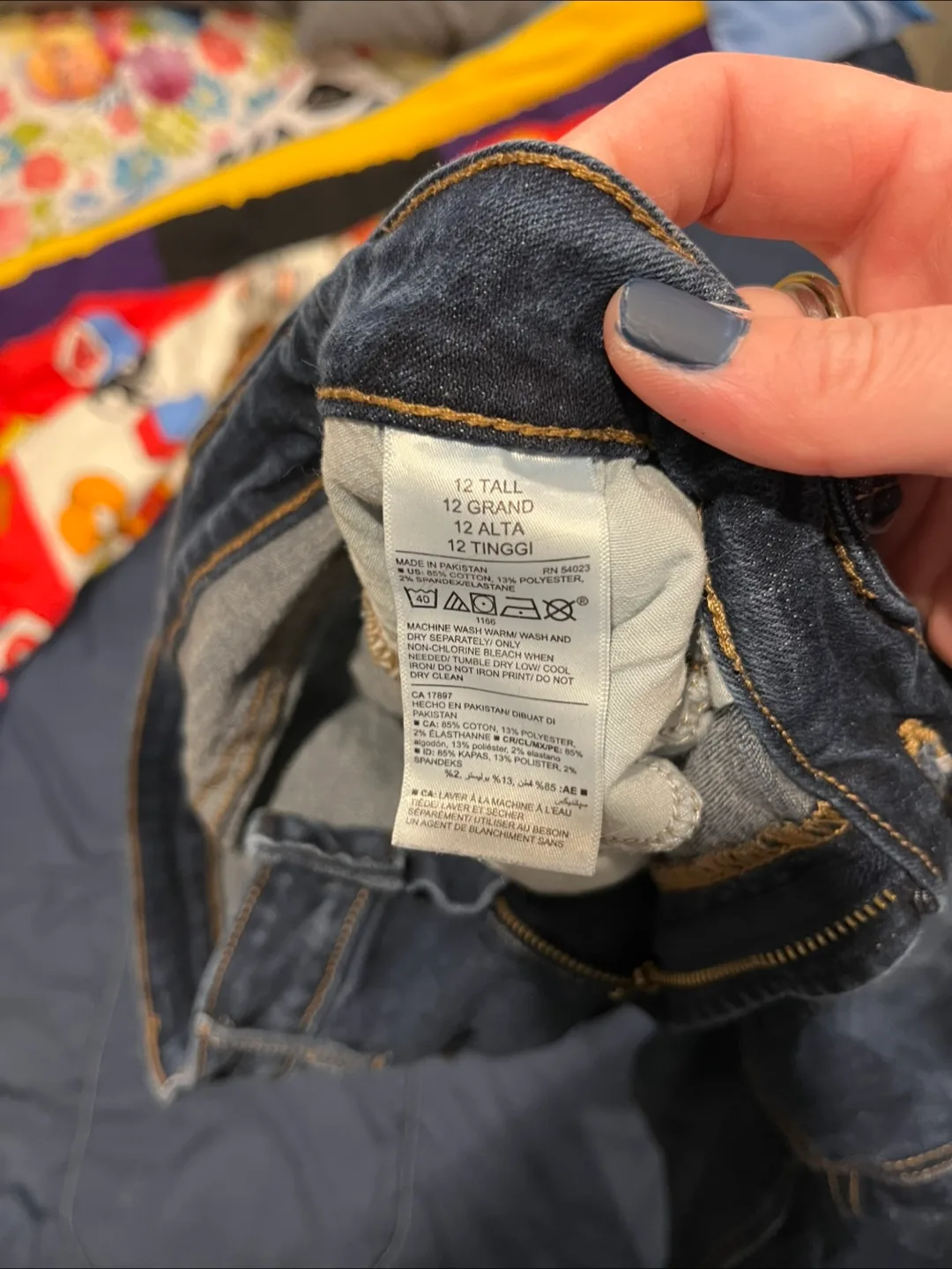 12 tall Old Navy Rockstar Super Skinny Jeans image indicator(3)