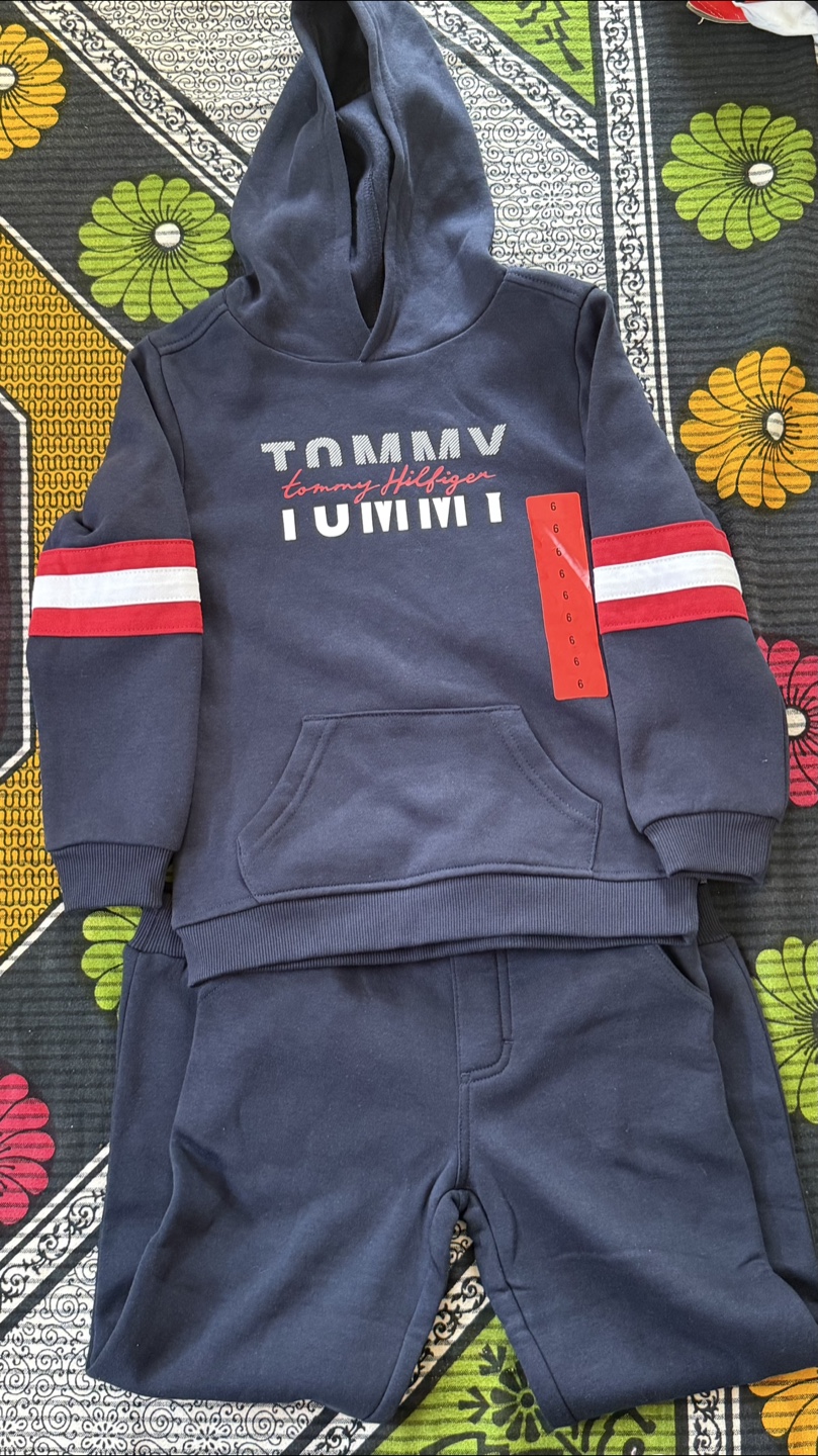 Tommy Hilfiger Kids' Hoodie & Pants Set - Size 6 - photo 2