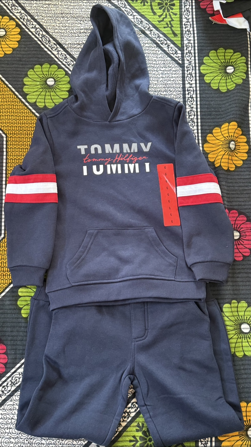 Tommy Hilfiger Kids' Hoodie & Pants Set - Size 6