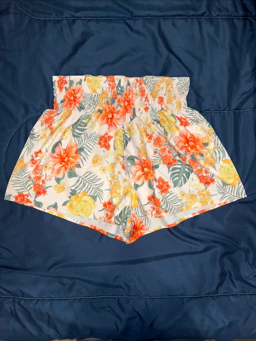 Floral Shorts SHEIN XL thumbnail