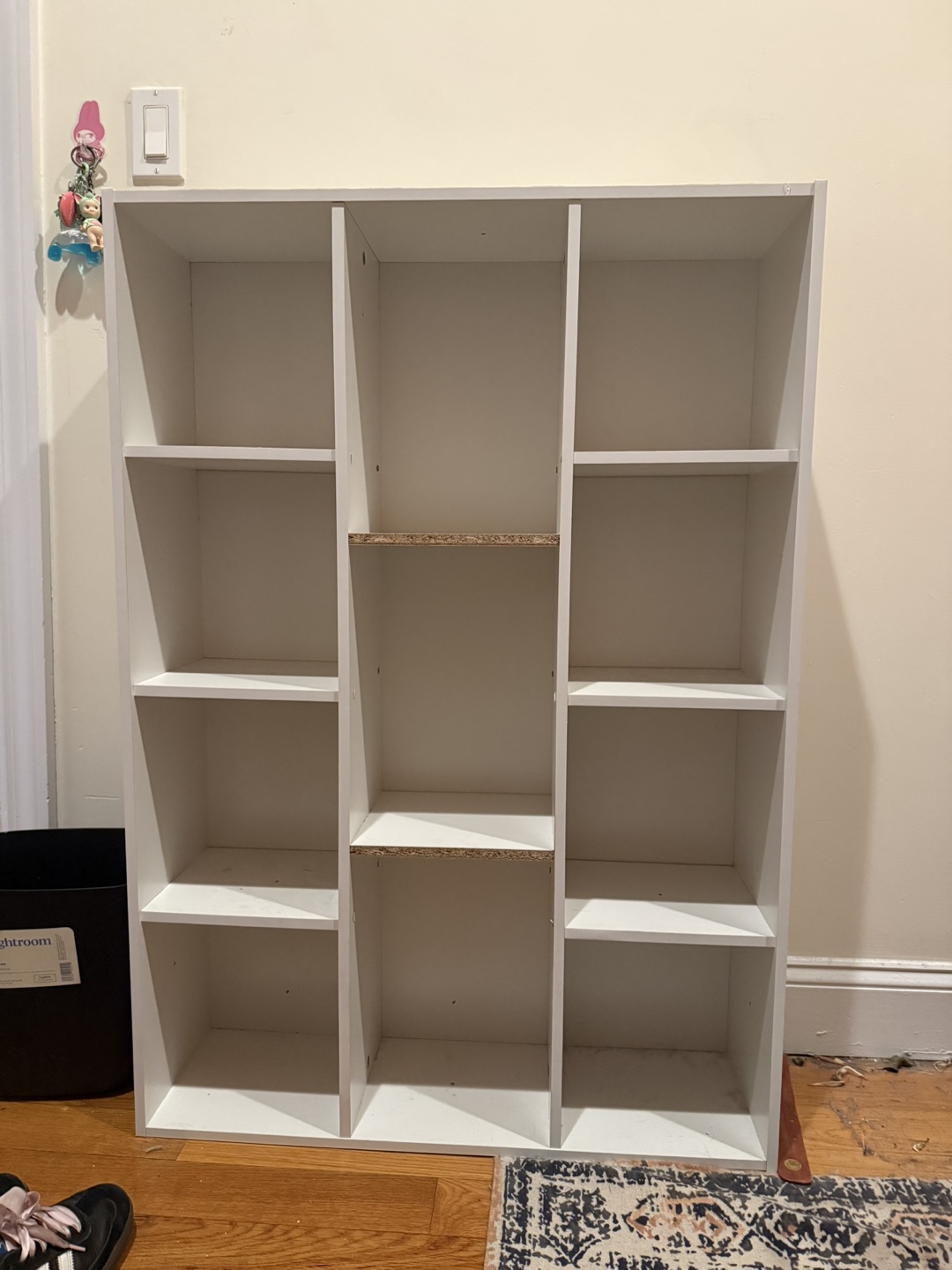 White Wooden Bookshelf