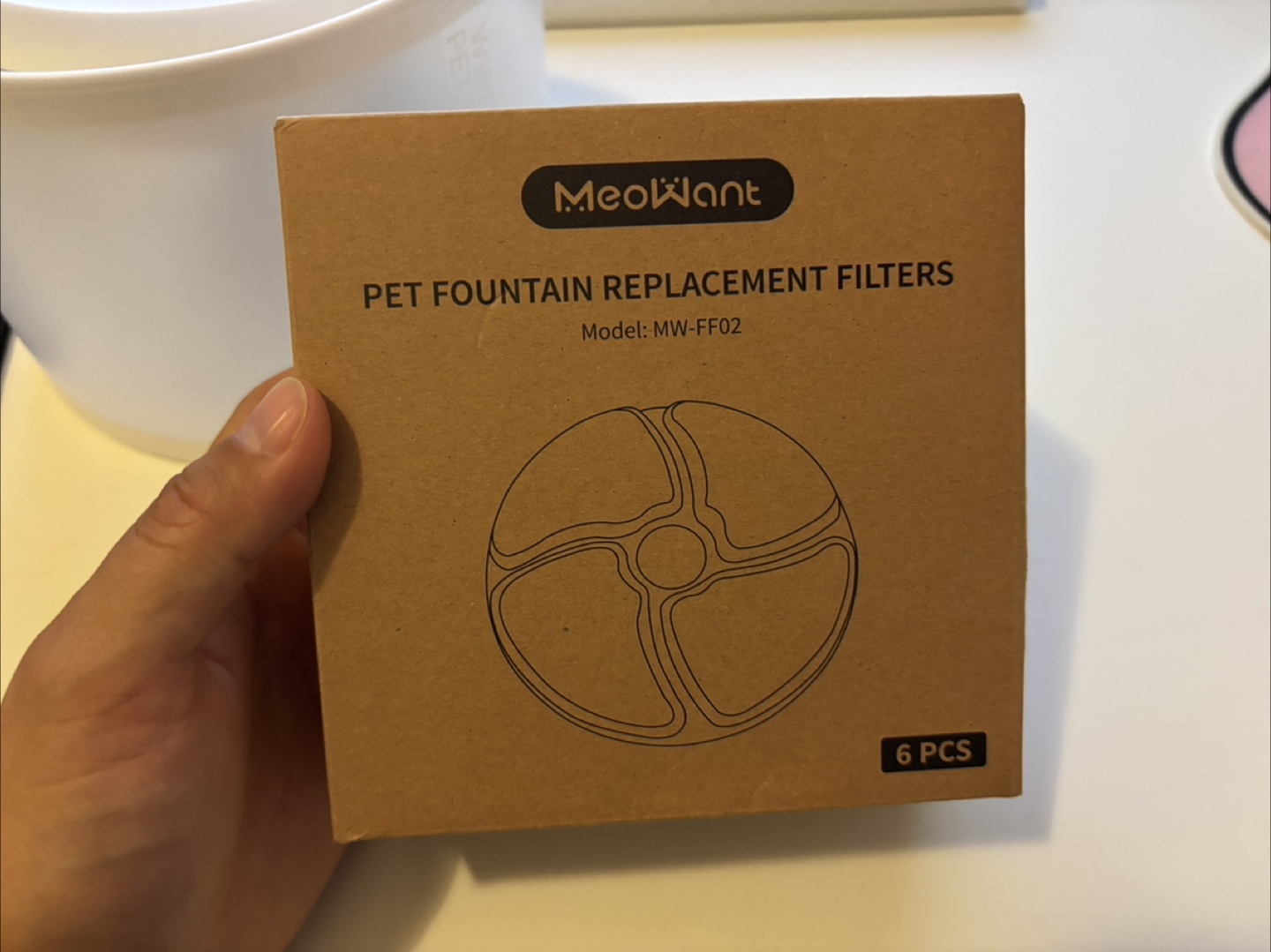 Meowant Cat Water Fountain with Wireless pump - photo 4