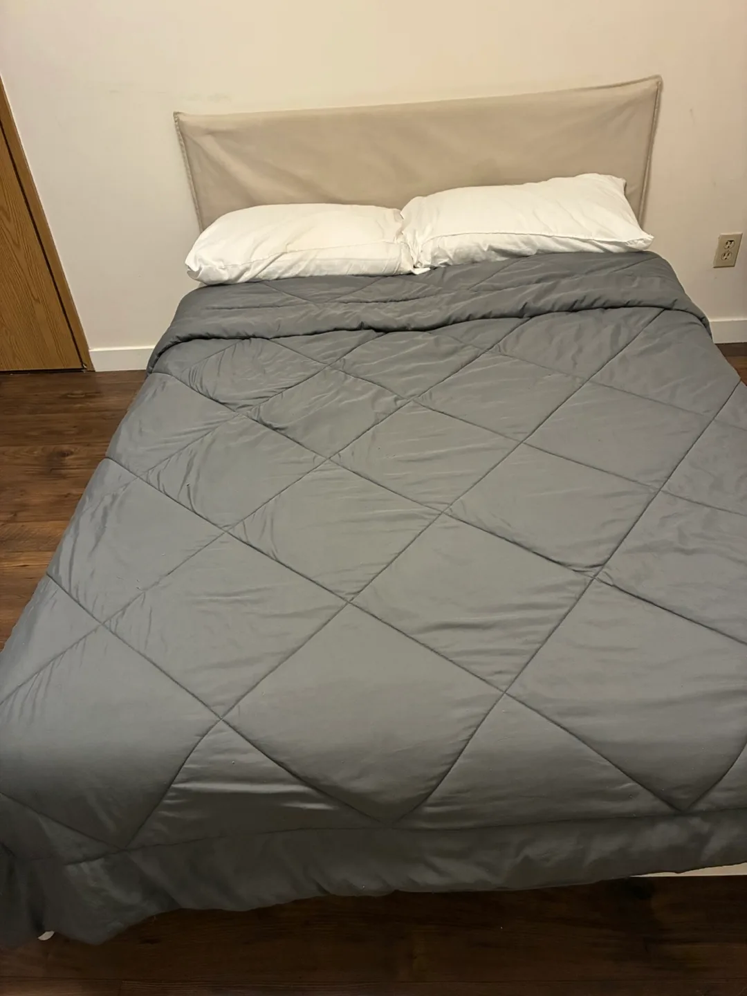Double bed mattress and bed frame thumbnail