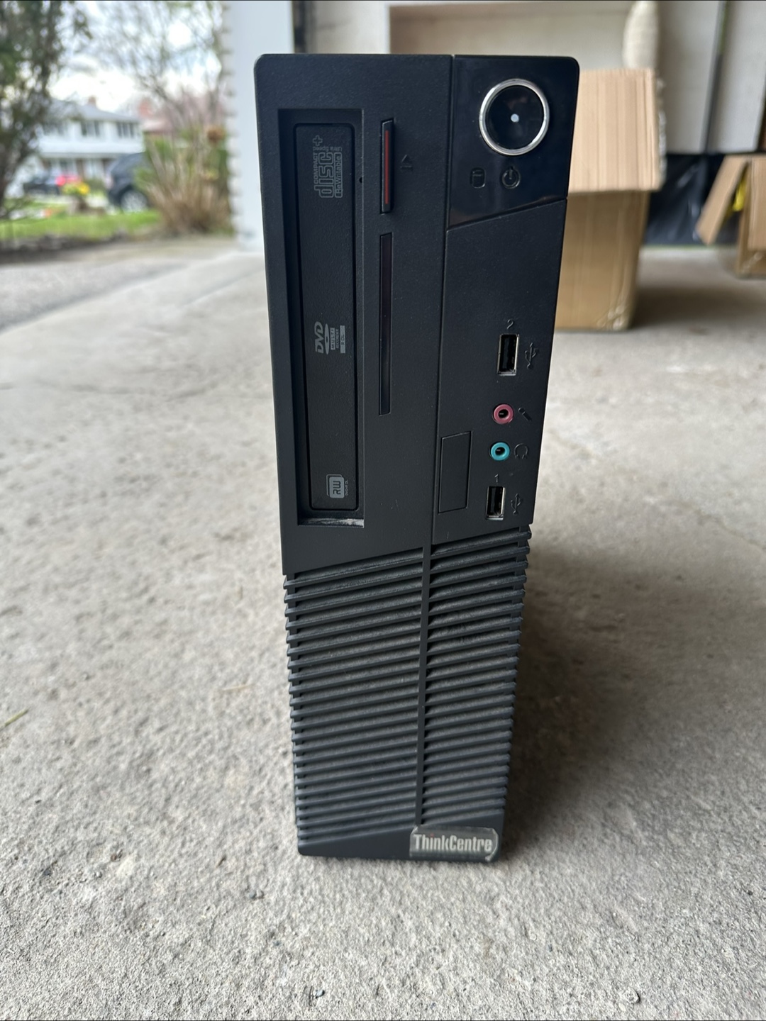 Dell Monitor and Thinkcentre Desktop Computer - photo 3