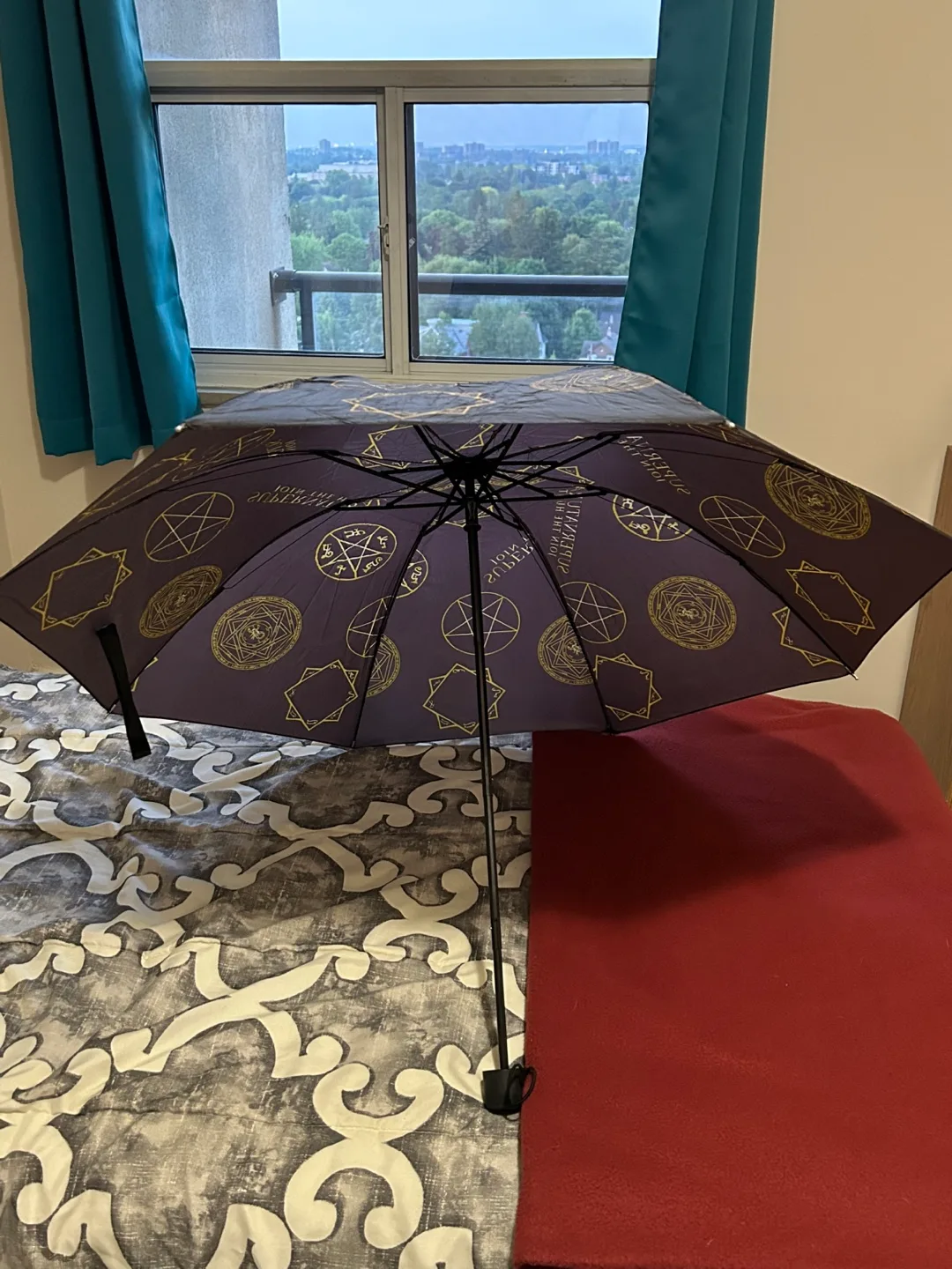 Supernatural Symbols Compact Umbrella thumbnail