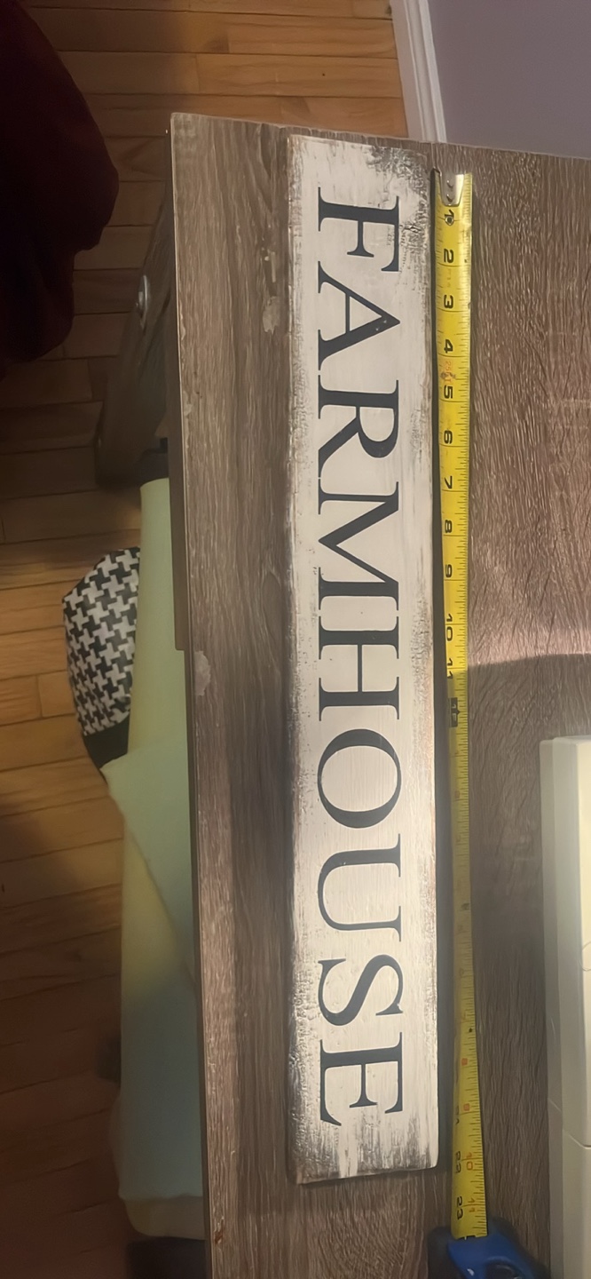 Farmhouse Style Sign