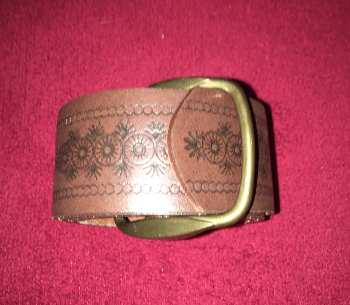 Brown Leather Belt thumbnail