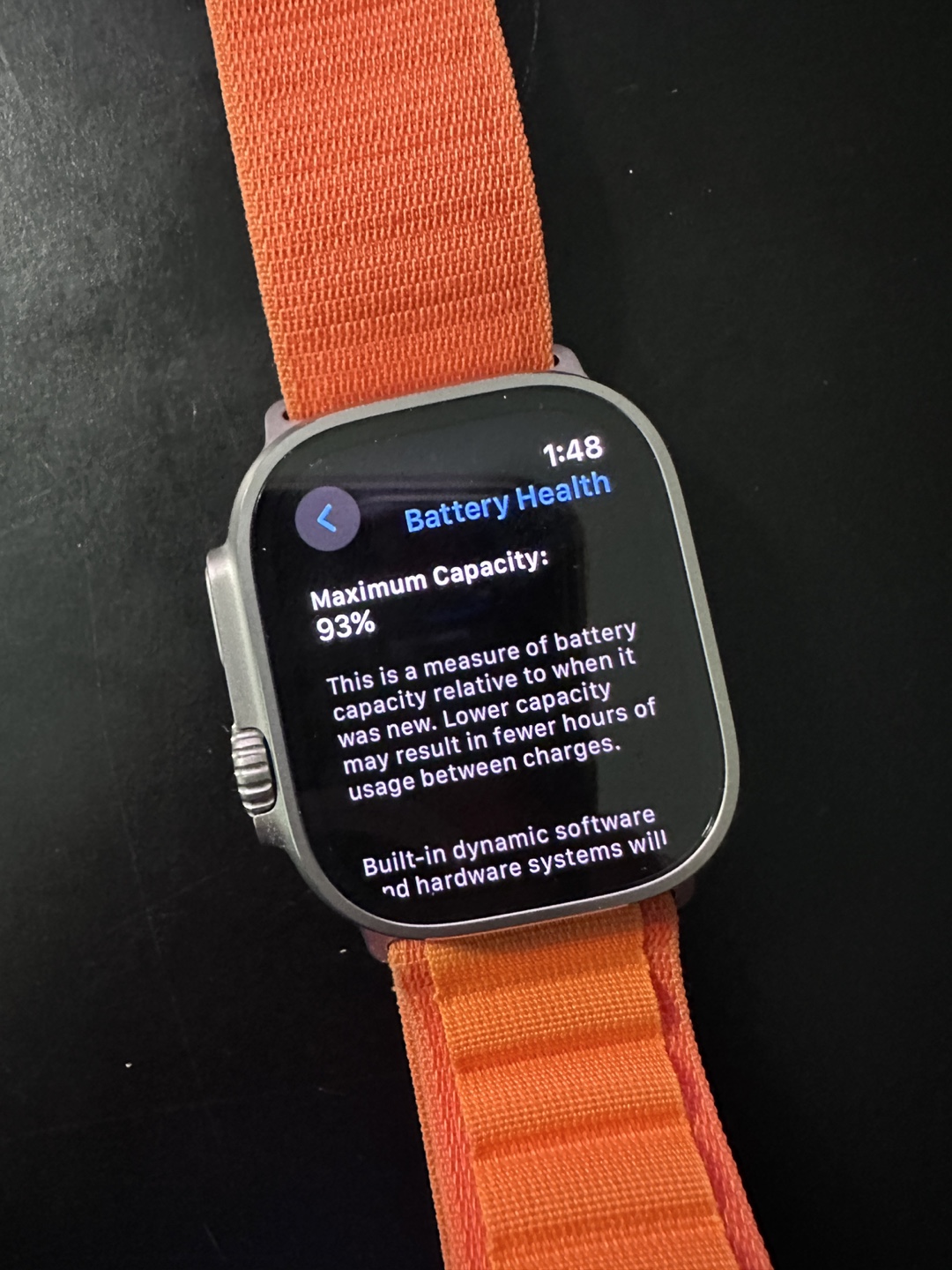 Apple Watch Ultra 1 with Extra Bands and Charging Cable - photo 2