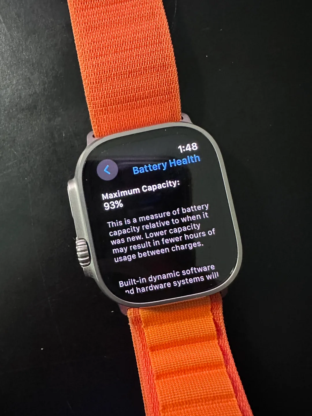 Apple Watch Ultra 1 with Extra Bands and Charging Cable image indicator(2)