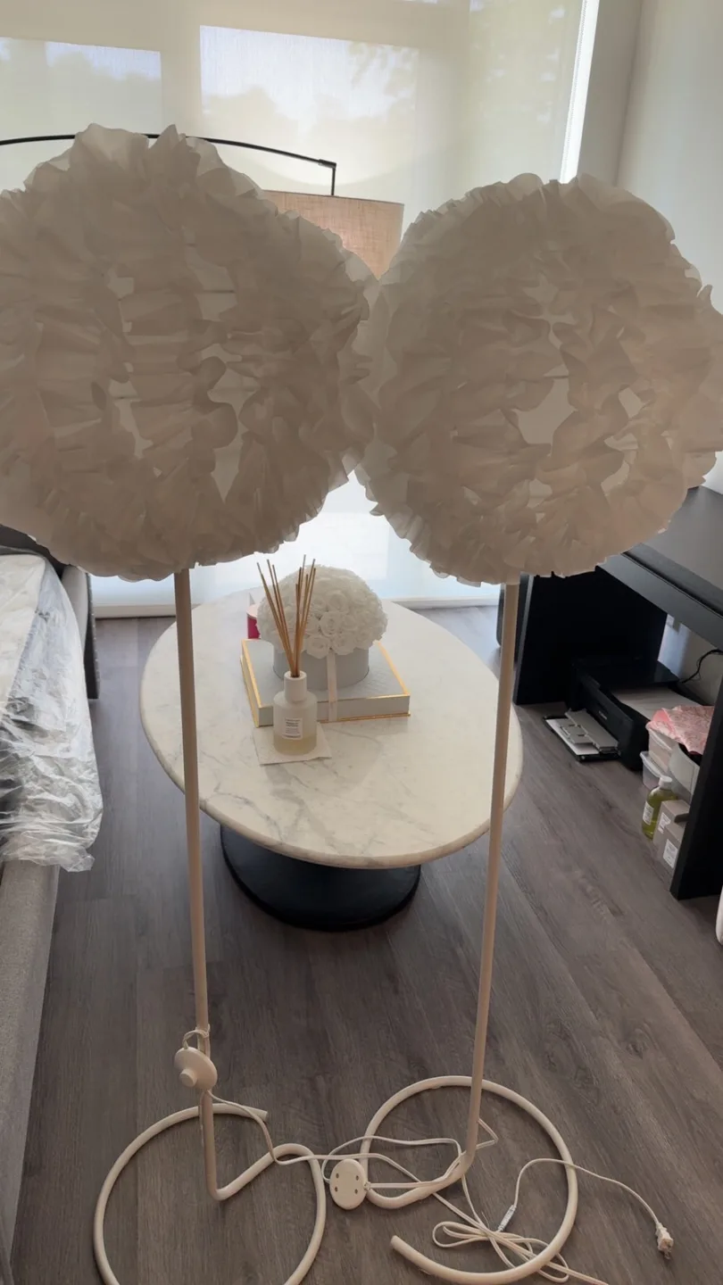 White Floor Lamp thumbnail