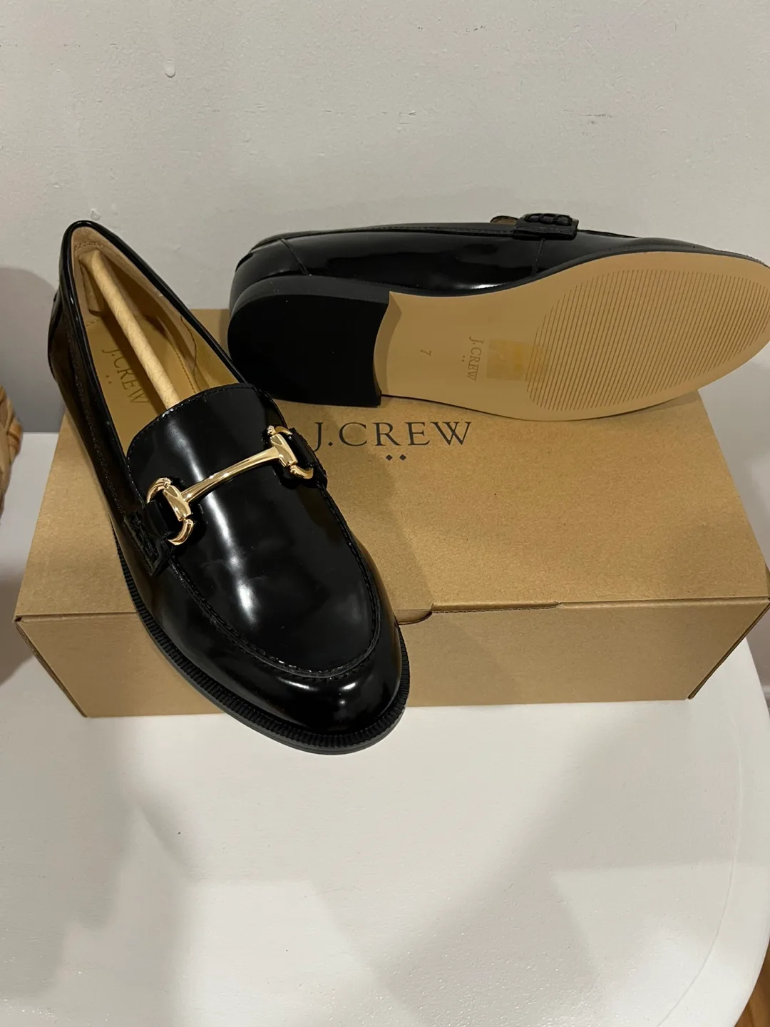 J.Crew Classic Loafers - Black image indicator(2)