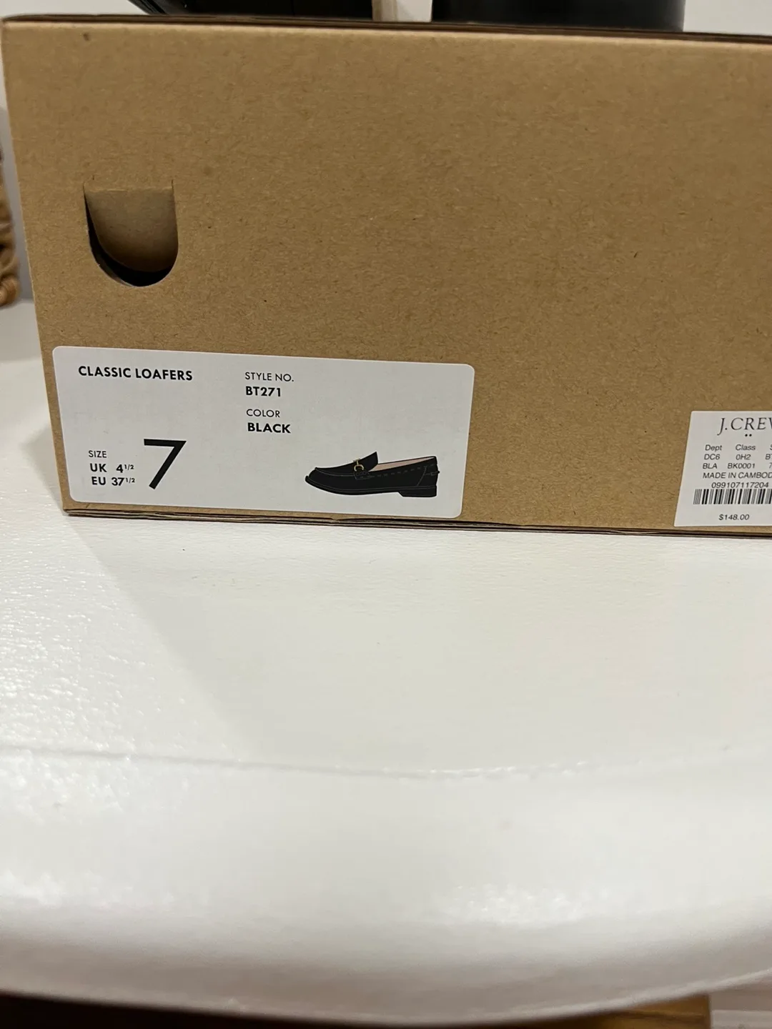 J.Crew Classic Loafers - Black image indicator(3)