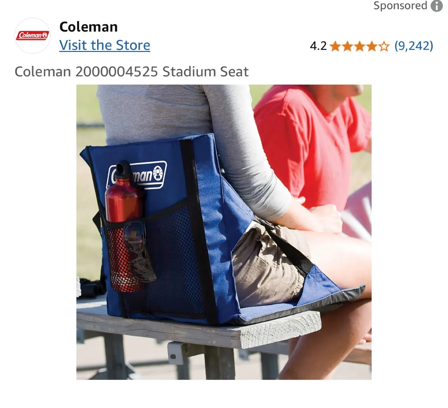 Coleman Stadium Seat thumbnail