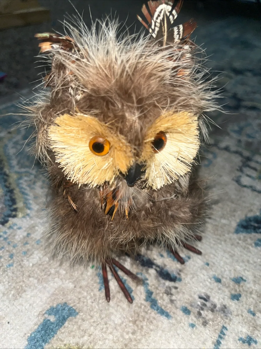 Feathered Owl Decoration thumbnail