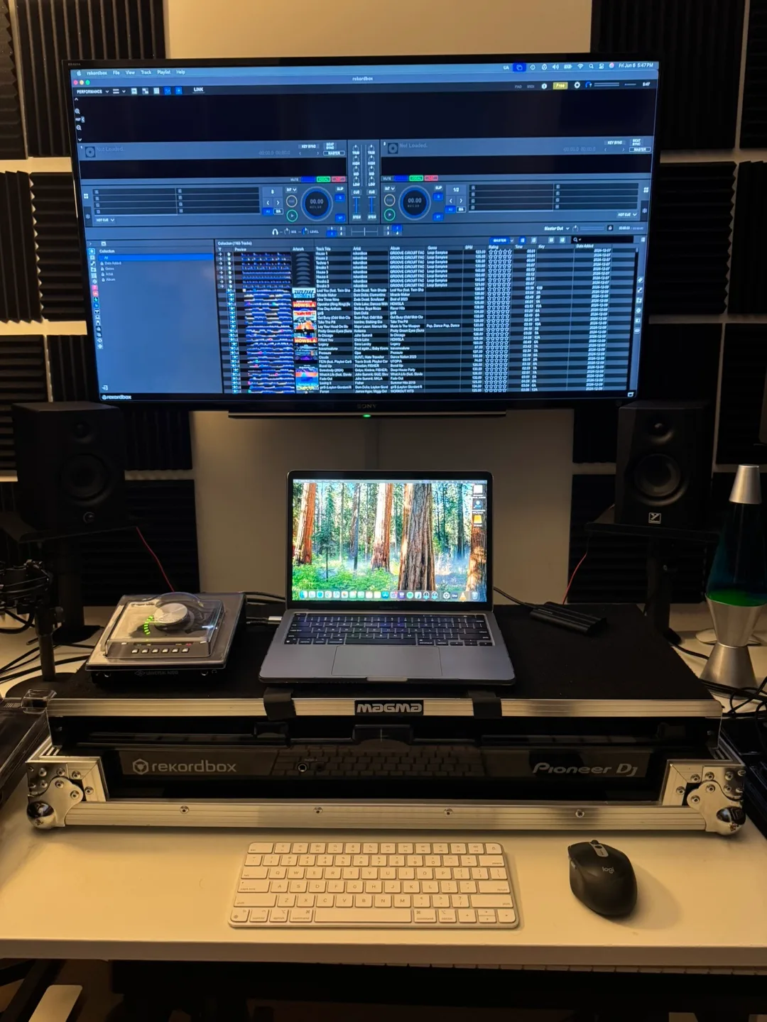 DDJ-1000 w/ flight case and decksaver image indicator(6)