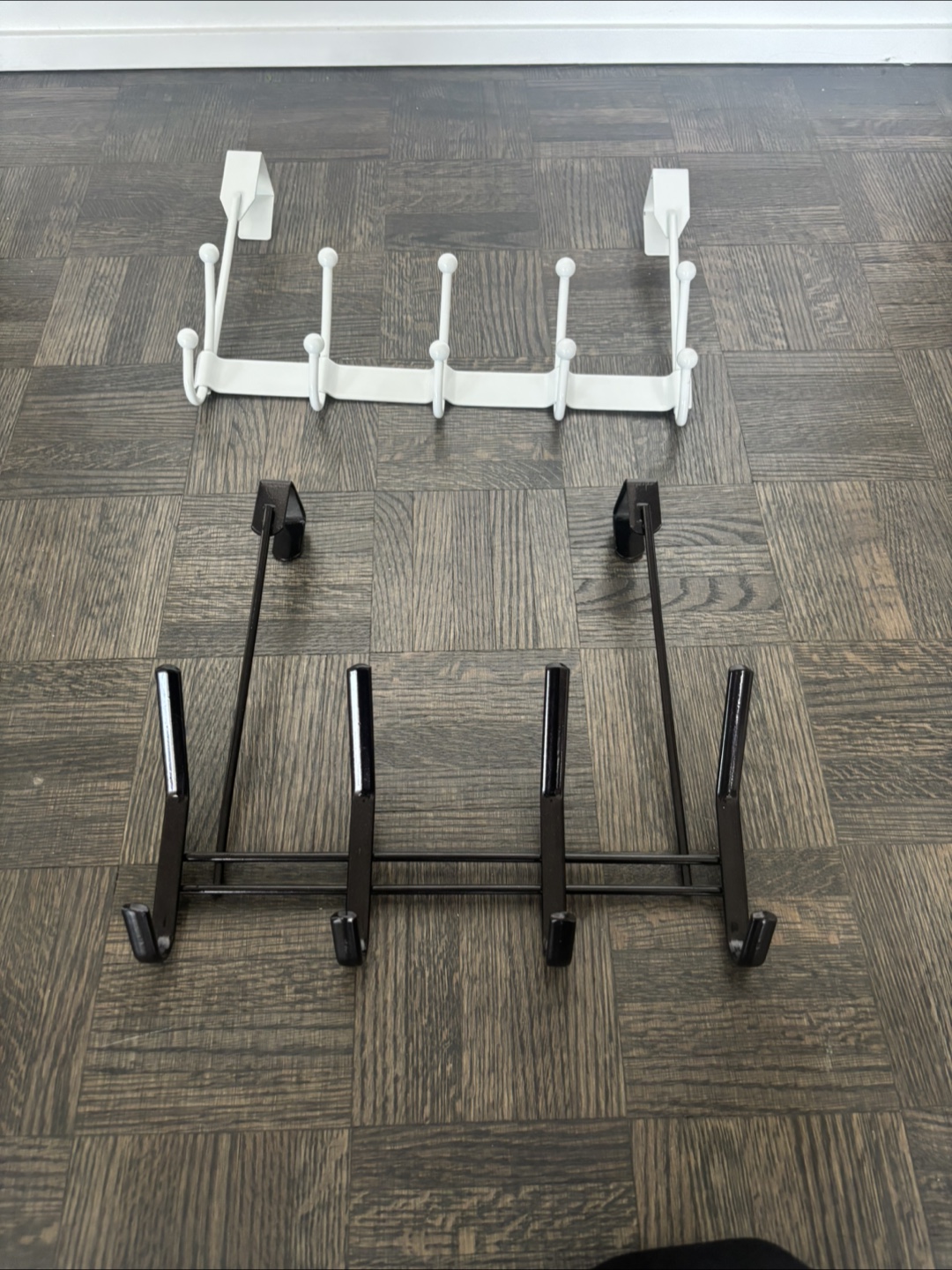 2 Over-the-Door Hooks and Organizers