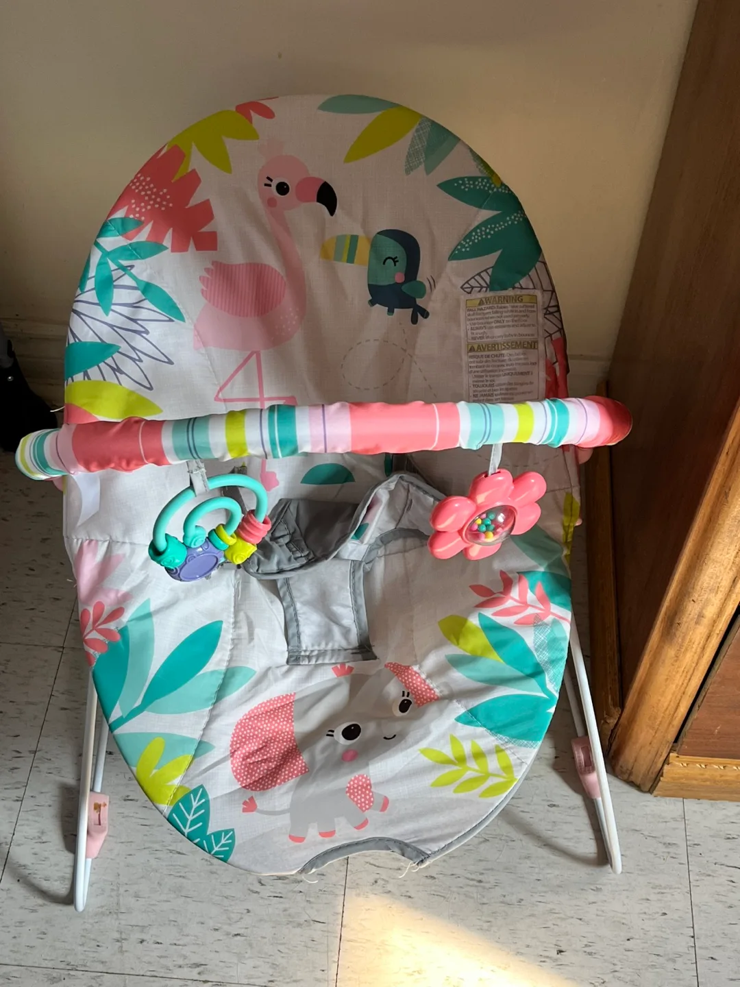 Infant Bouncer with Toys thumbnail