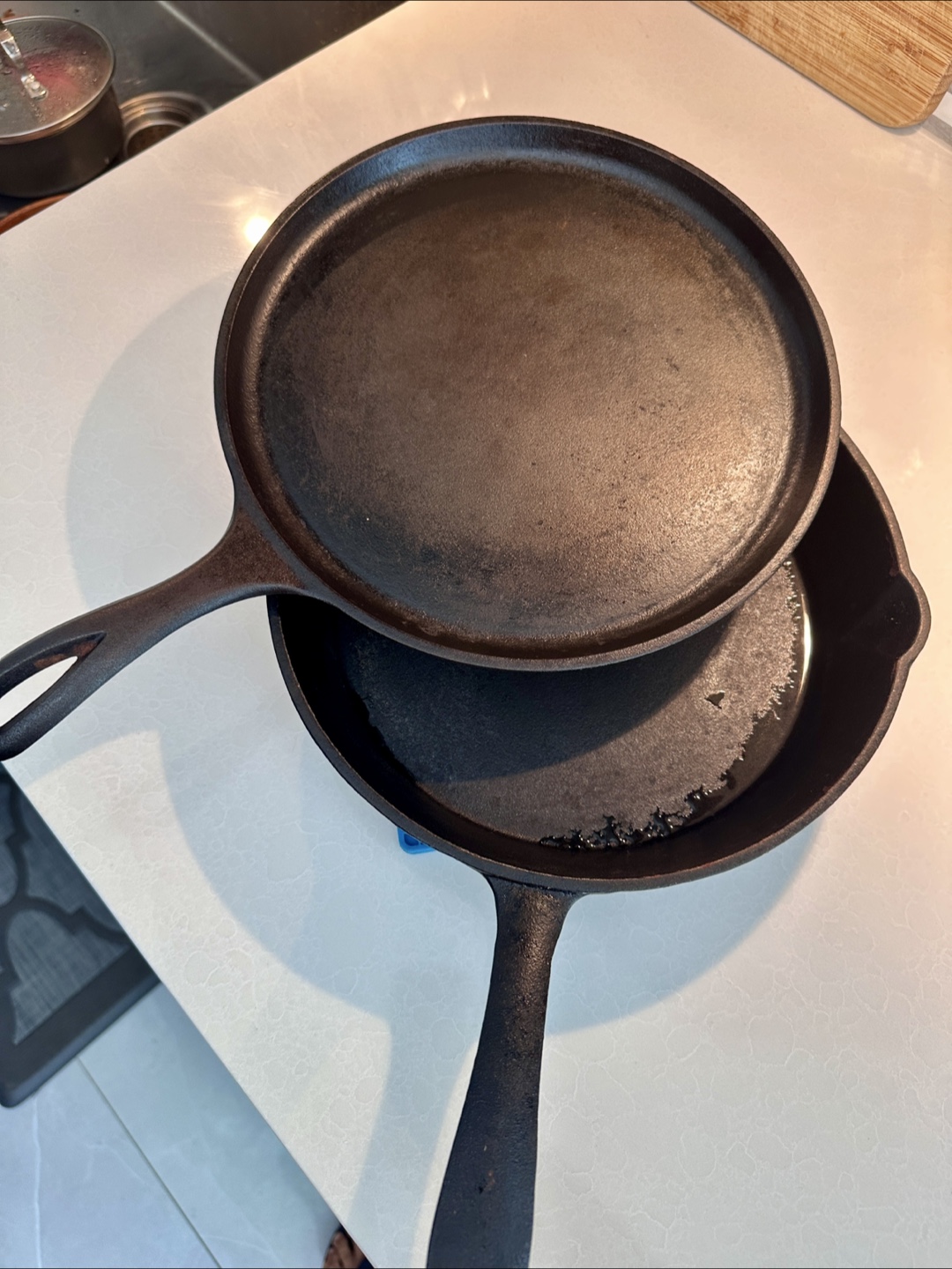 Cast Iron Pan and flat tawa - moving sale