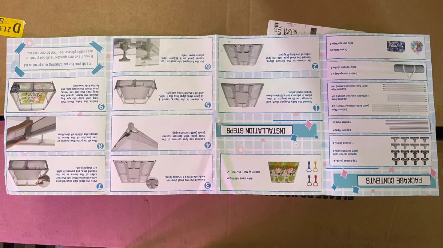 NEW - Baby Playpen with Balls image indicator(4)