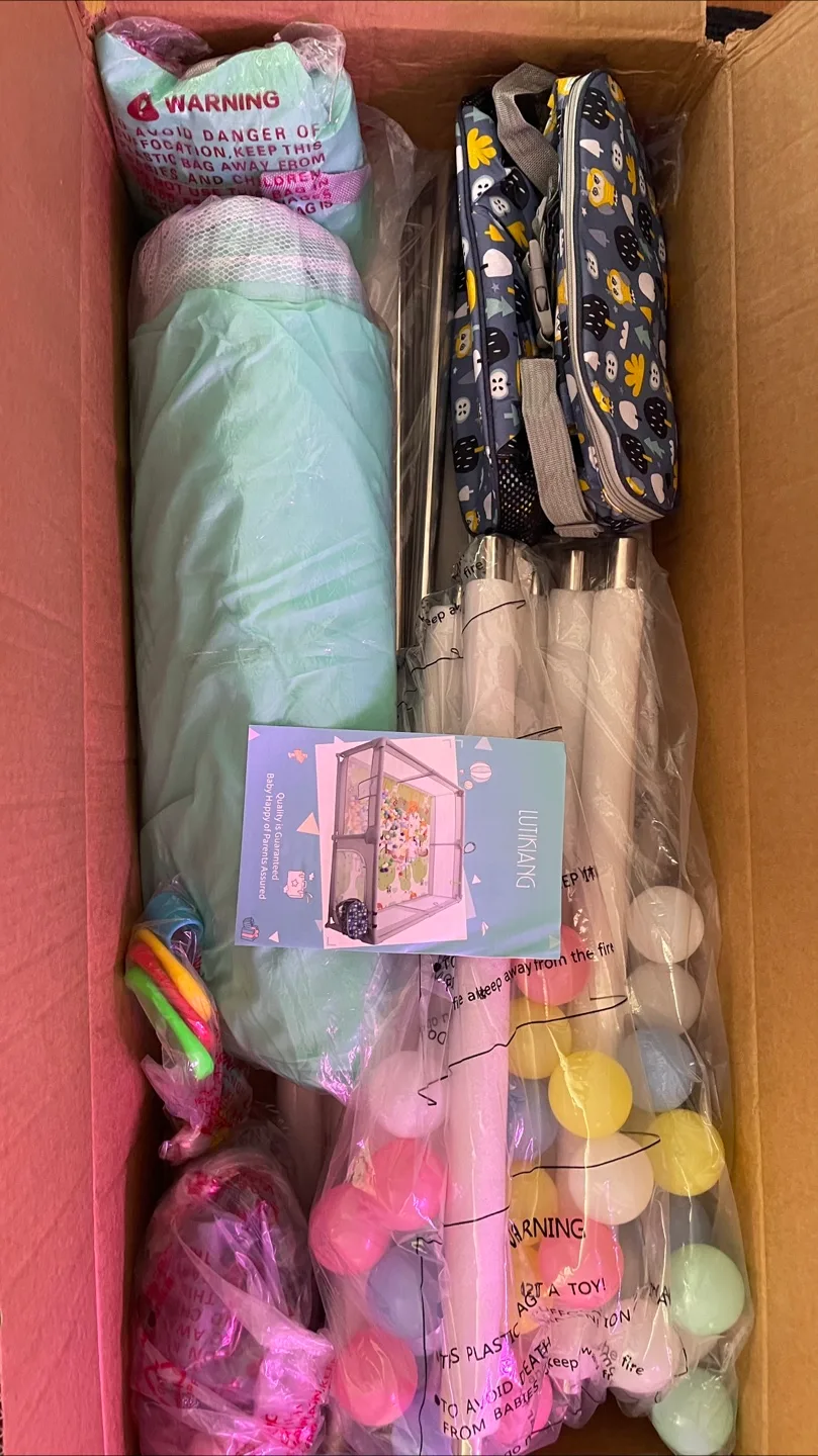 NEW - Baby Playpen with Balls image indicator(2)