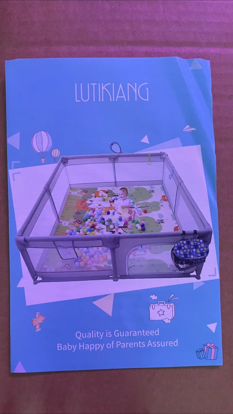 NEW - Baby Playpen with Balls image indicator(3)