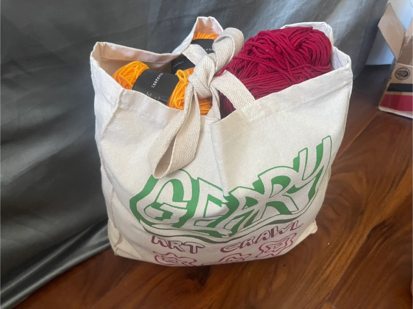 Yarn and Tote Bag Bundle. NEED GONE ASAP‼️ image indicator(4)