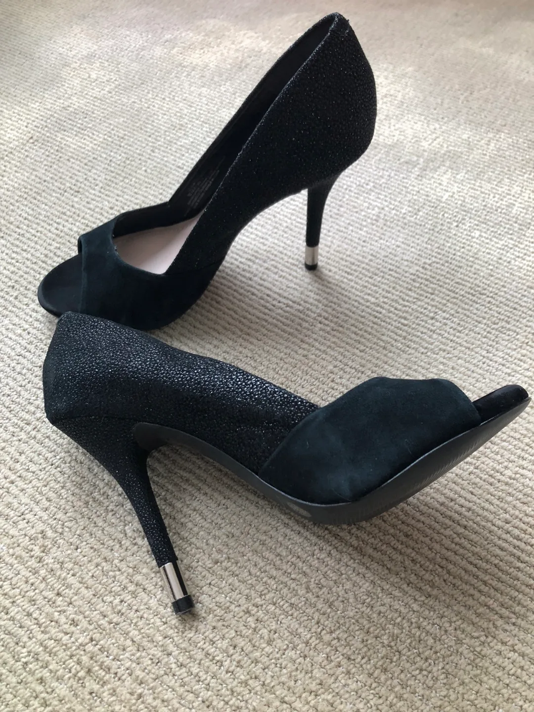 BCBG Peep-Toe Heels thumbnail