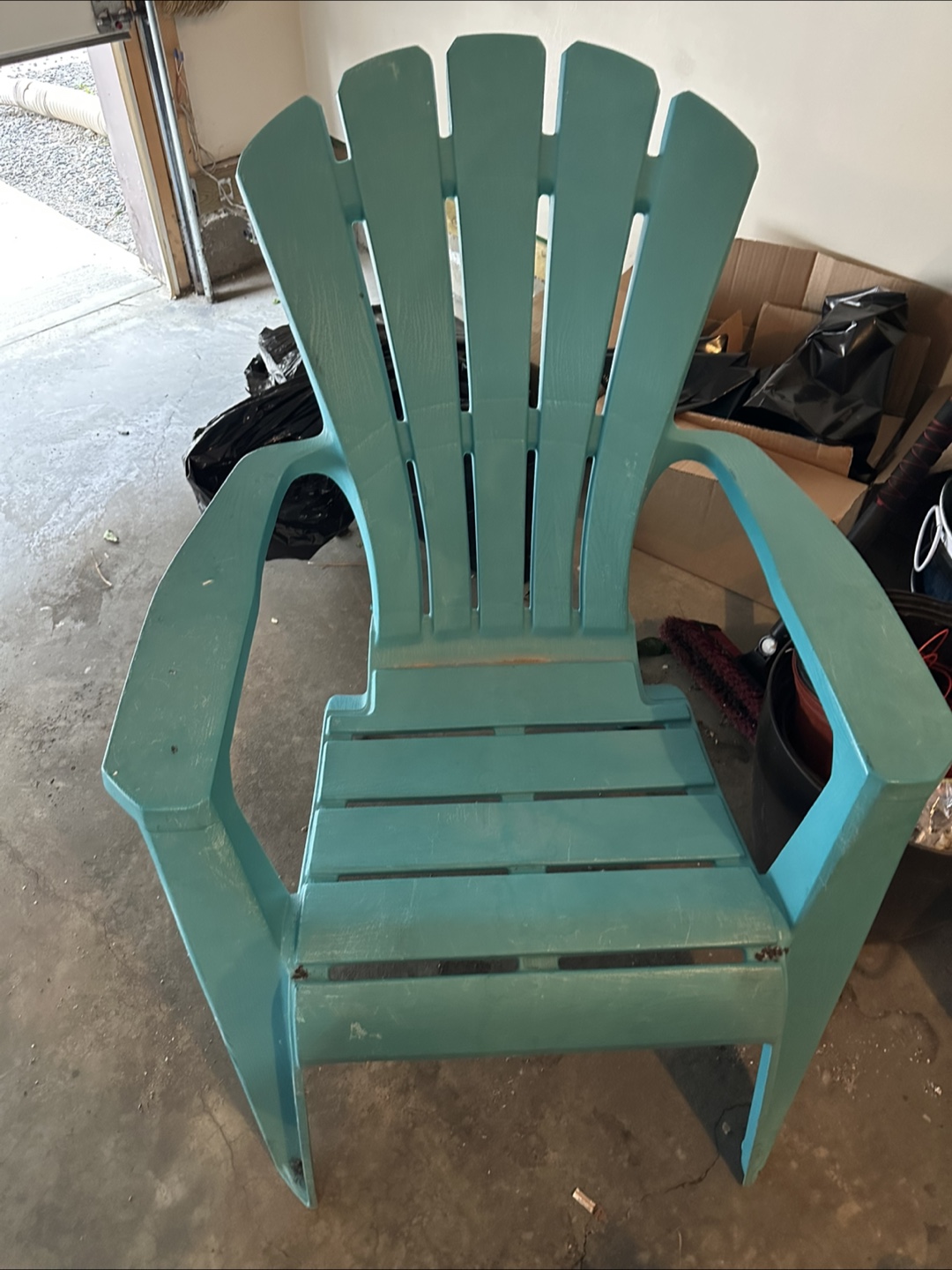 Turquoise Adirondack Chair - photo 3