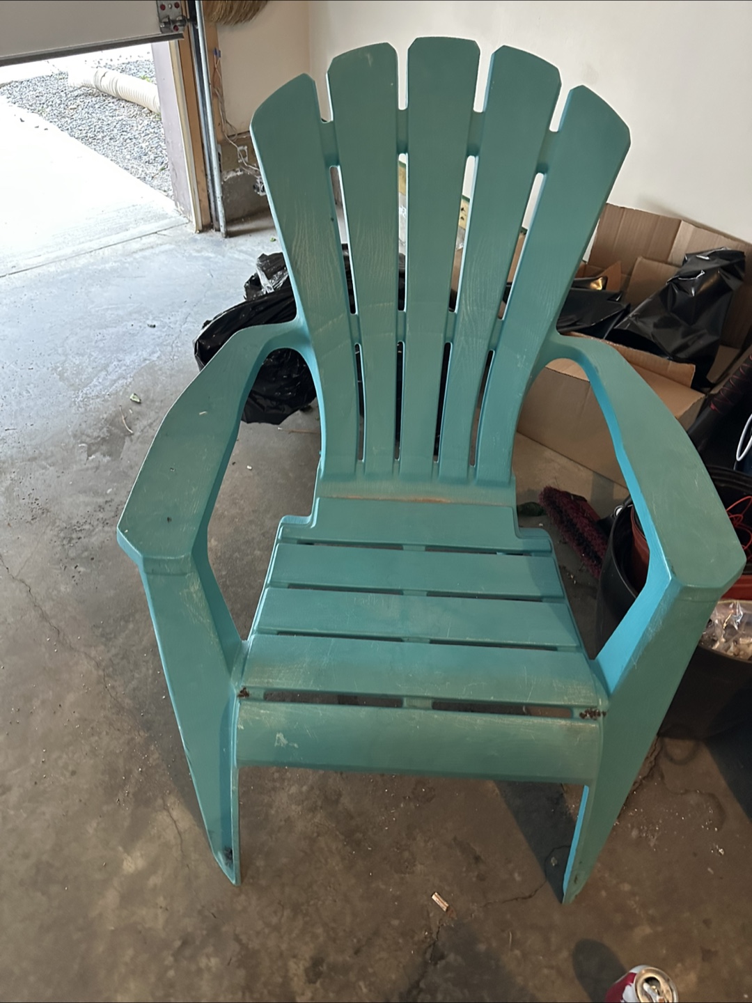 Turquoise Adirondack Chair - photo 4