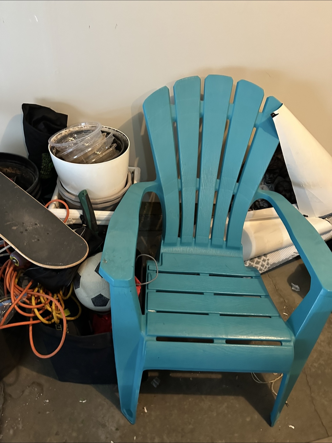 Turquoise Adirondack Chair - photo 2
