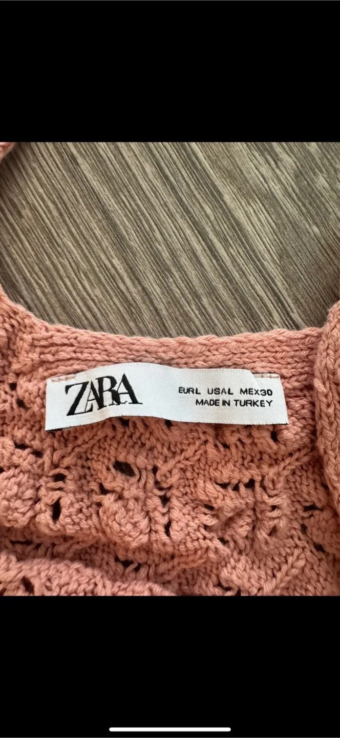 Zara Knitted Crop Top -large image indicator(2)