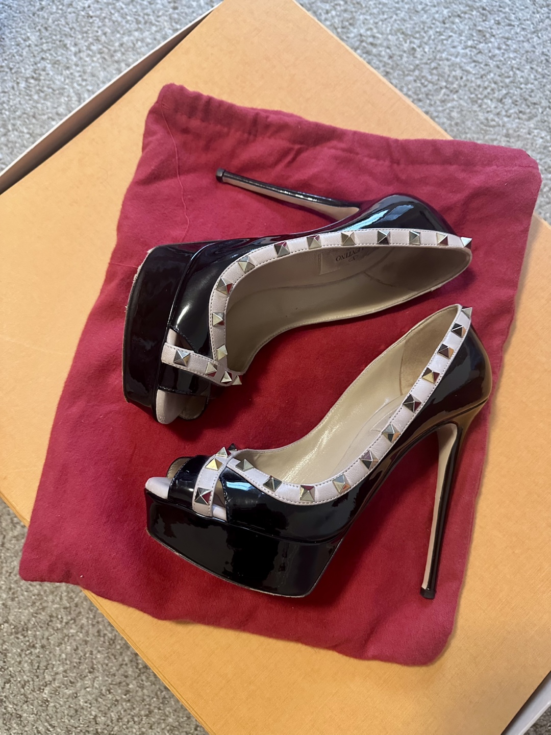 Valentino Open Toe Heels