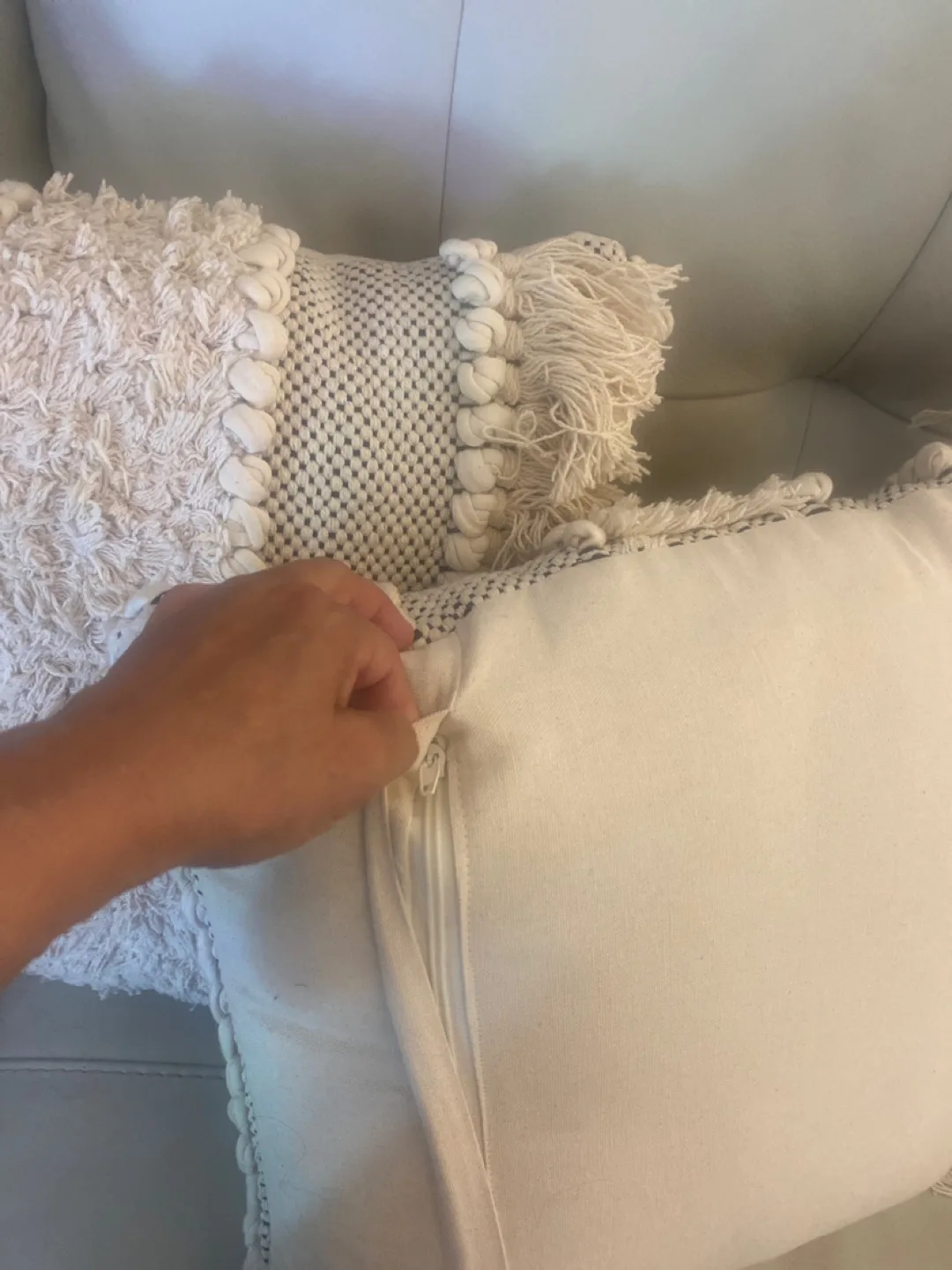 Pair of Decorative Throw Pillows image indicator(2)