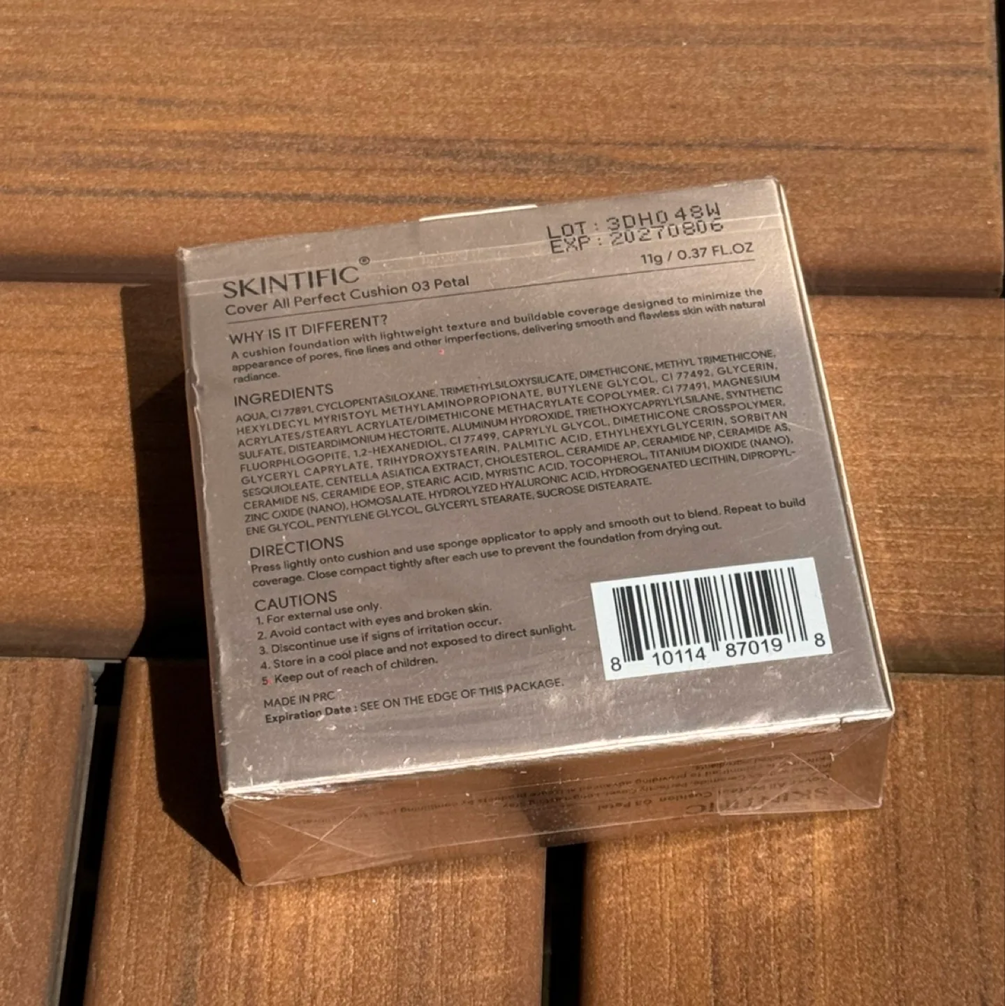 [BRAND NEW!] Skintific Cover All Perfect Cushion SPF35 PA++ image indicator(2)