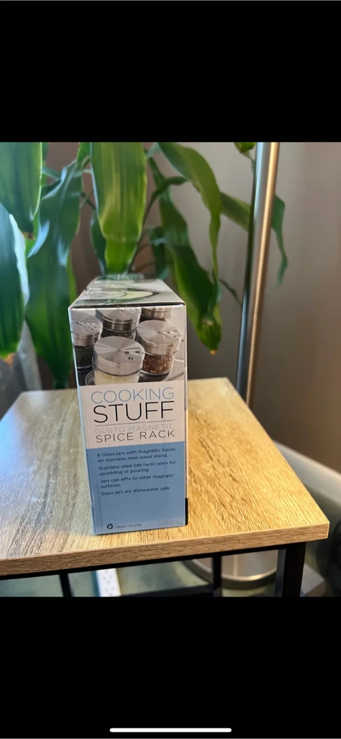 COOKING STUFF Gusto Magnetic Spice Rack image indicator(3)