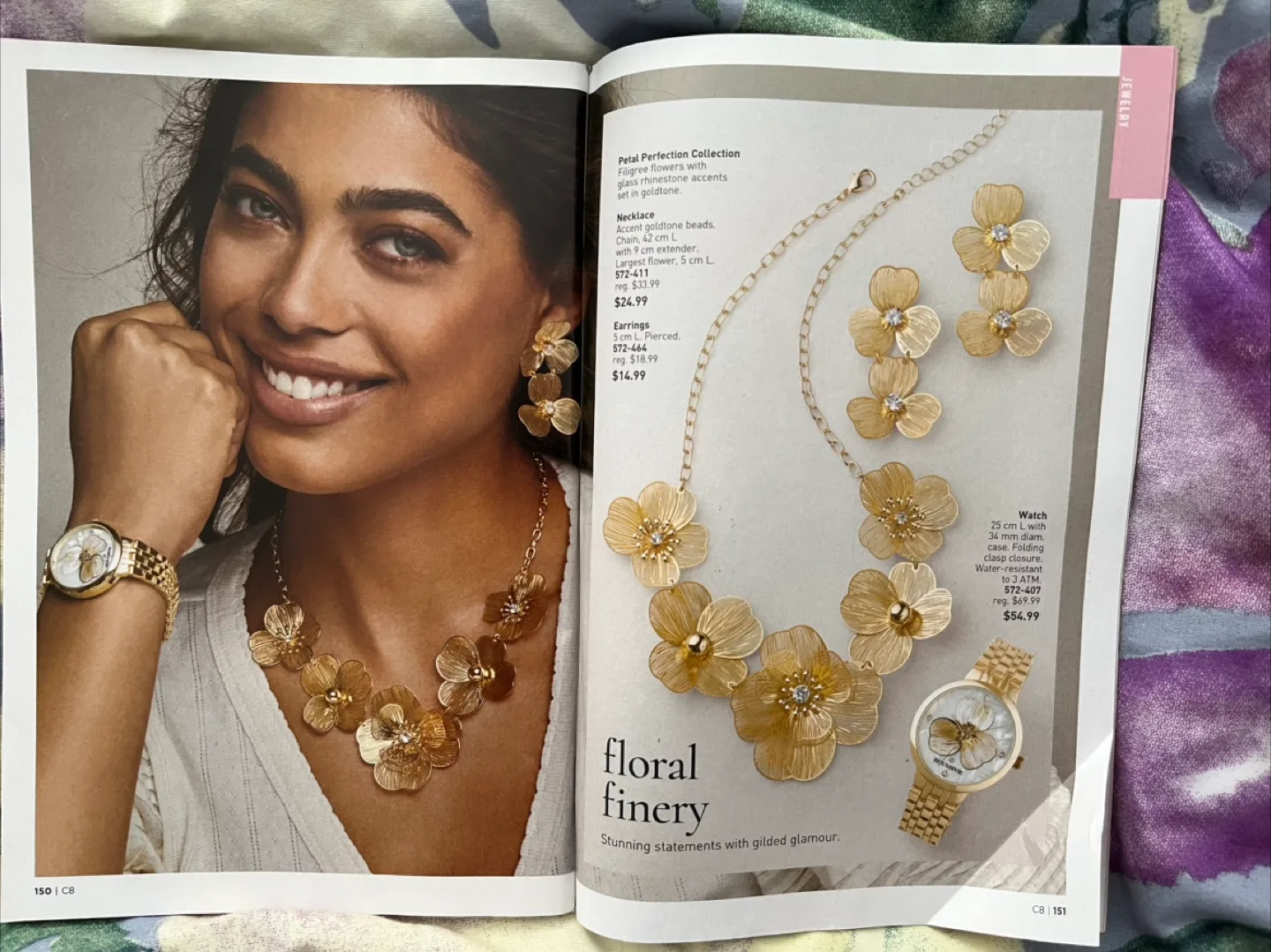 Jewelry set or skincare product image indicator(2)