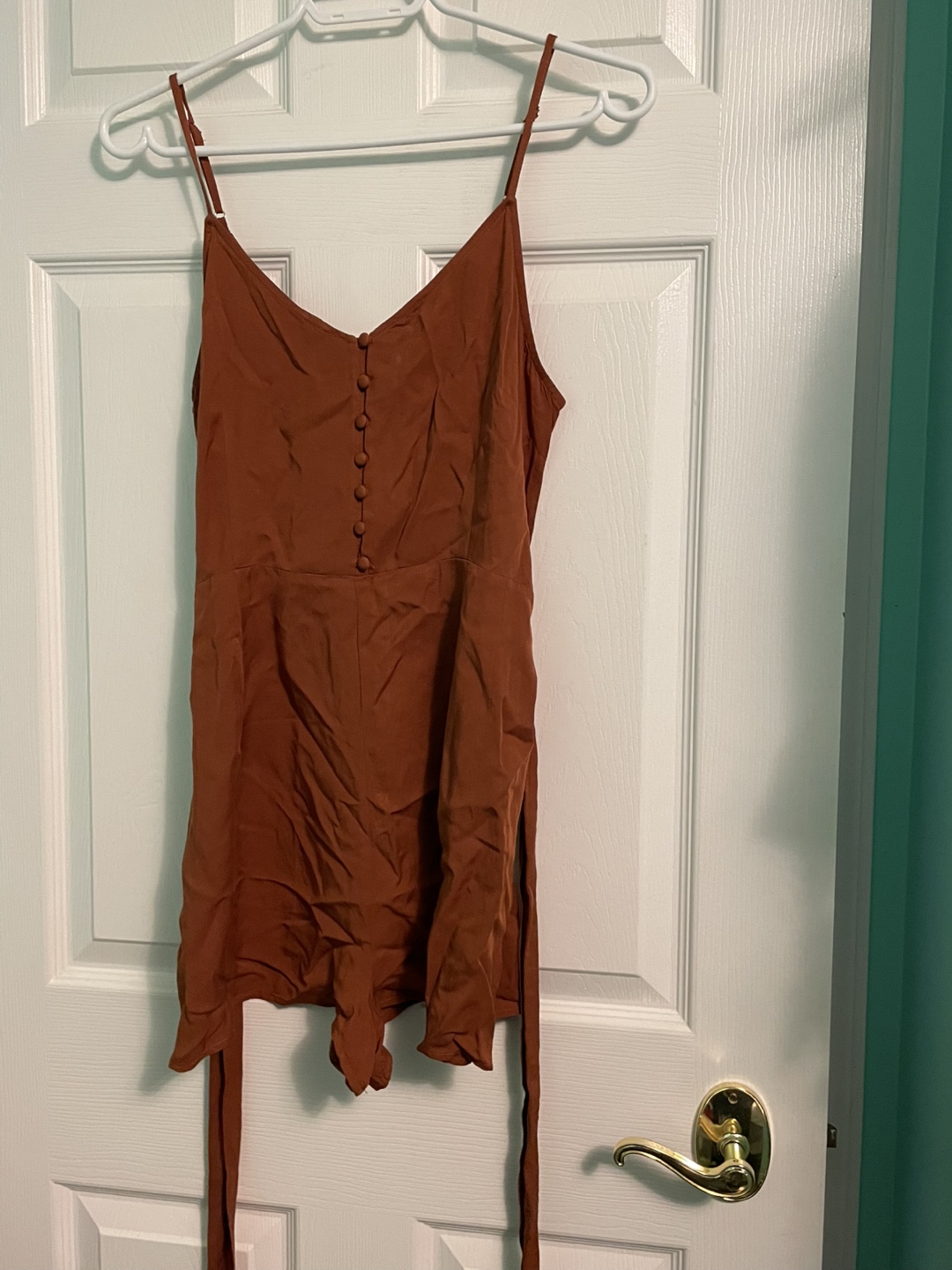 Forever 21 Rust-Colored Romper