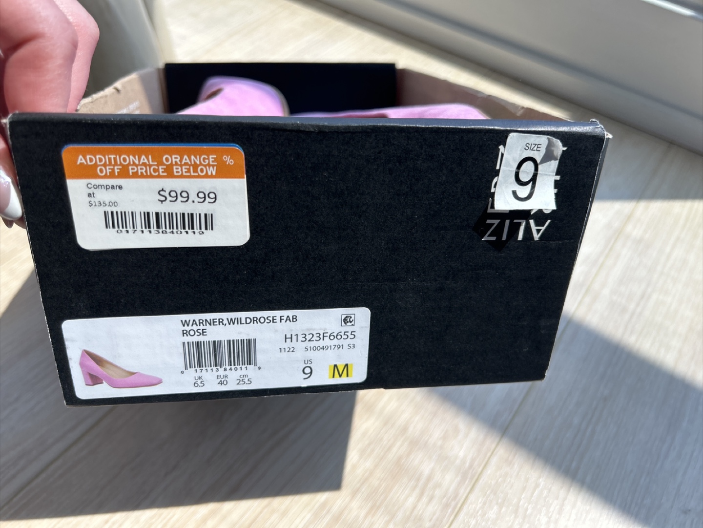 Naturalizer Rose Heels, Size 9 - photo 5