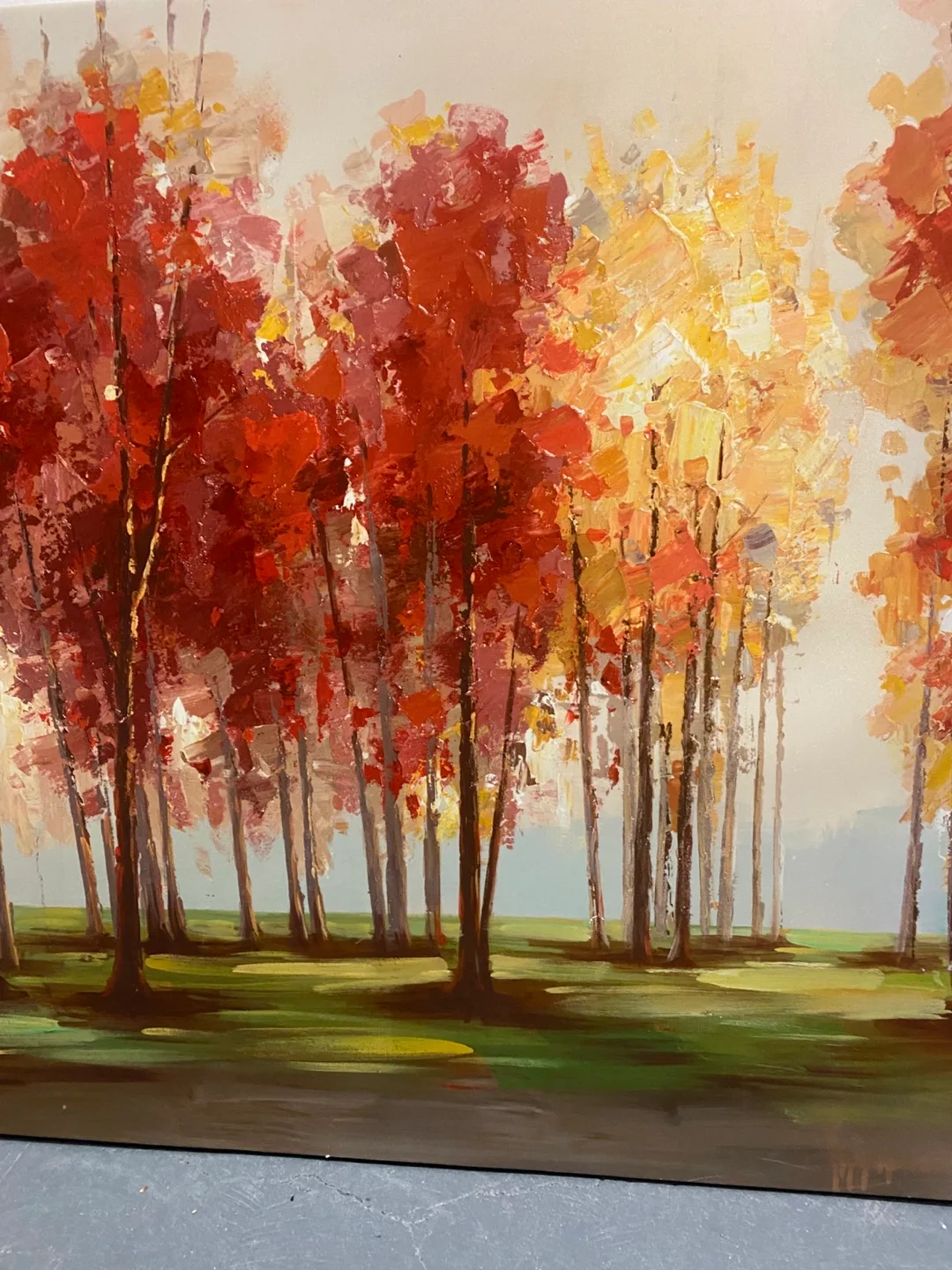 Autumn Landscape Painting thumbnail