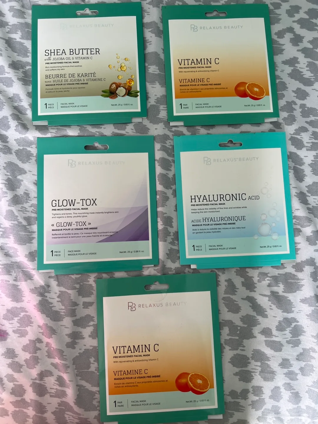 Relaxus Beauty Facial Masks thumbnail