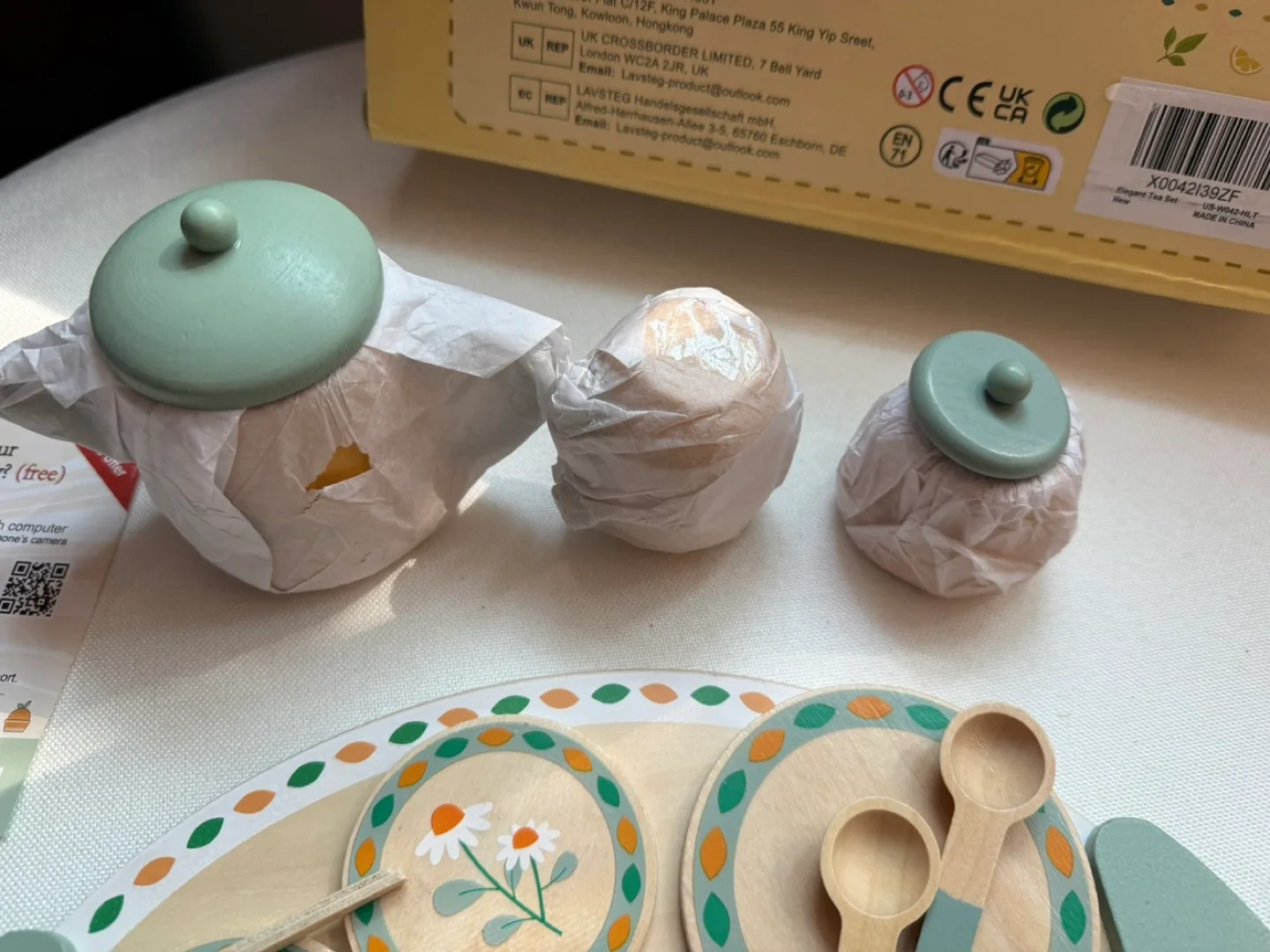 19 pieces AirLab Afternoon Tea Set Toy image indicator(6)